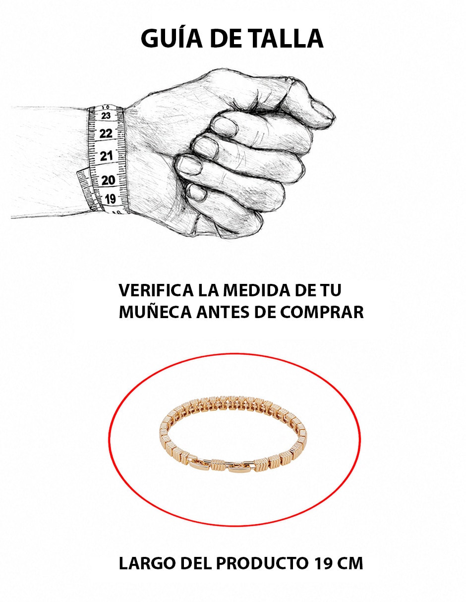 Pulsera con zirconia 5