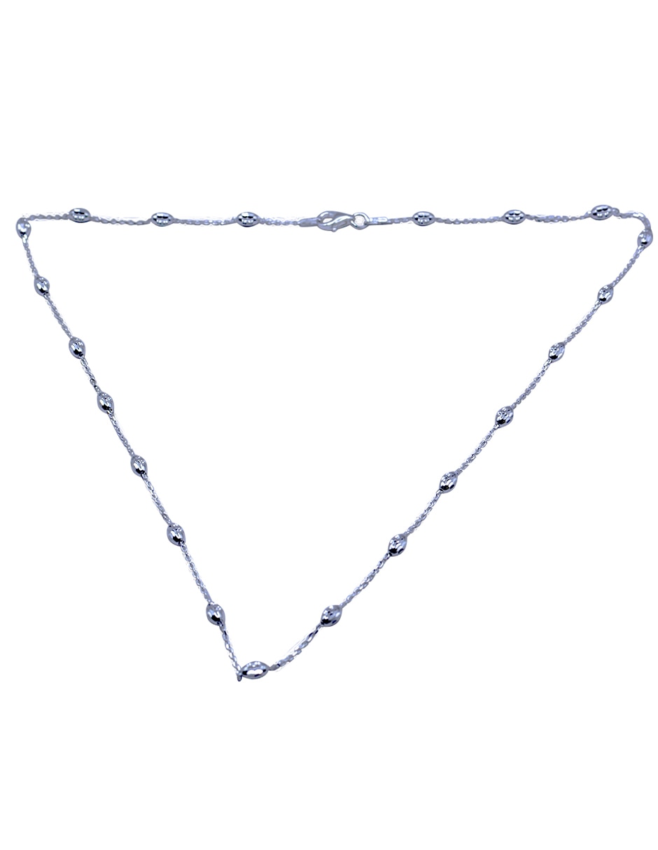 Cadena disney princess de bola collar de plata p 925