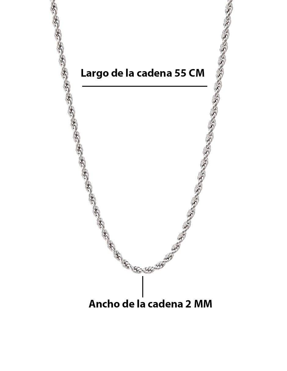 Cadena de acero inoxidable 5