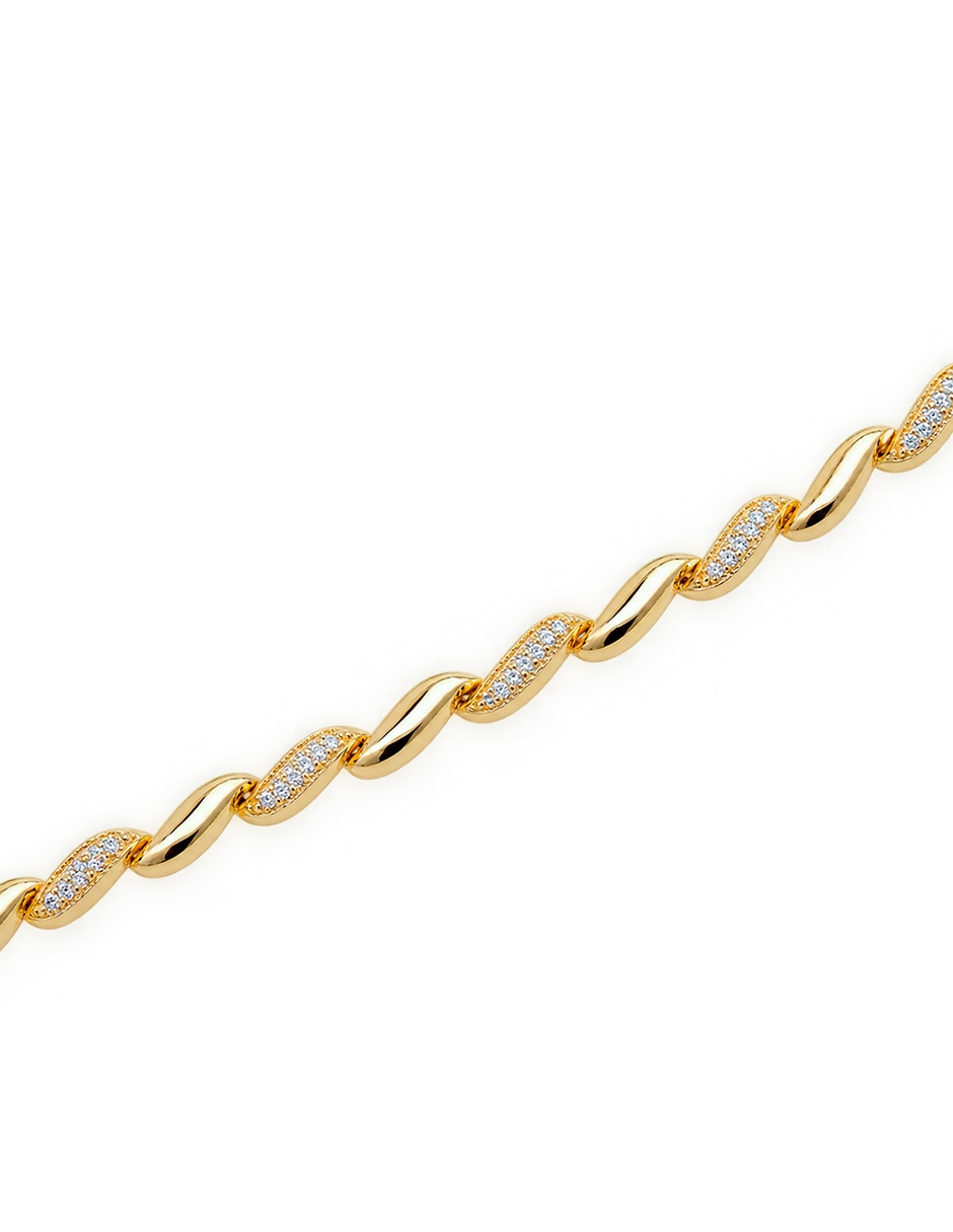 Pulsera con zirconia 2