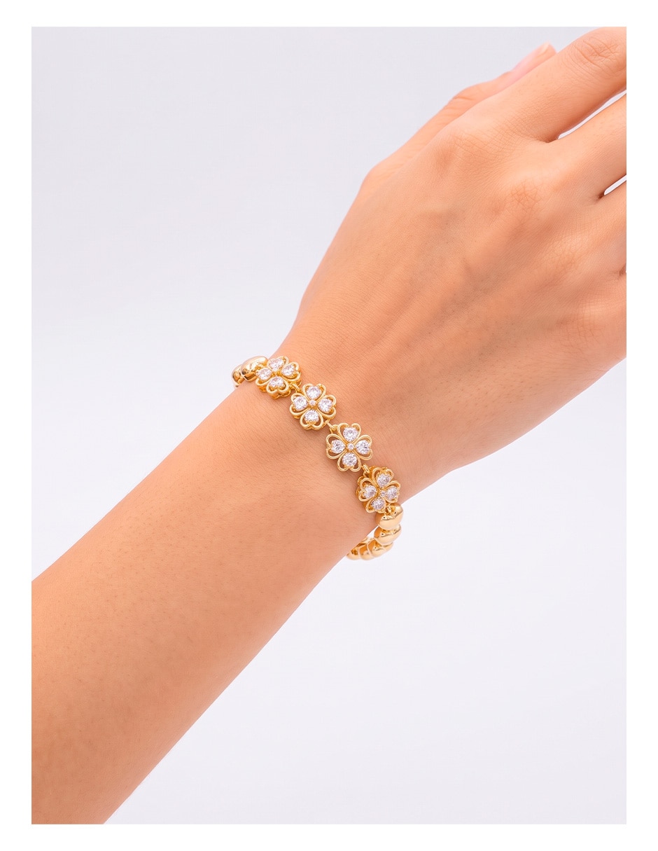 Pulsera con zirconia 2