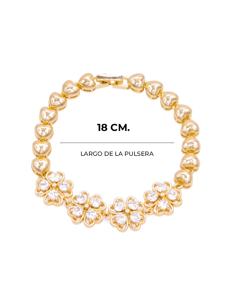 Pulsera con zirconia 6