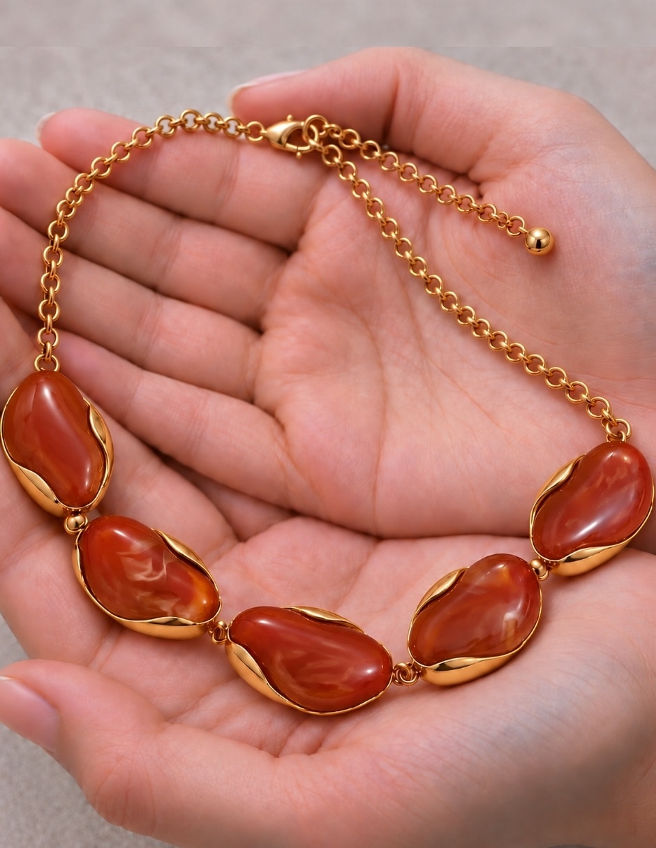 Collar calista de acero inoxidable 4