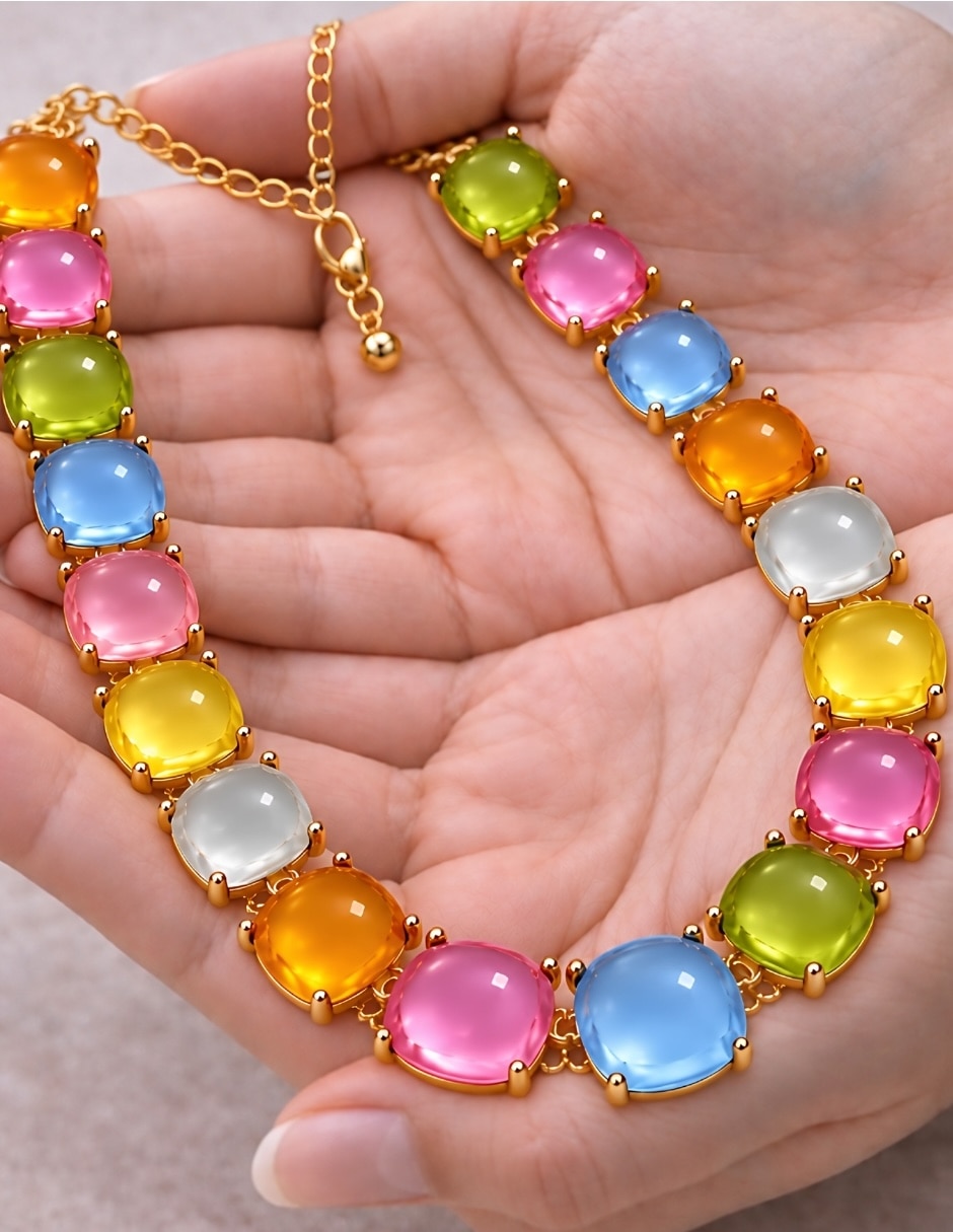 Collar chromia de acero inoxidable 3