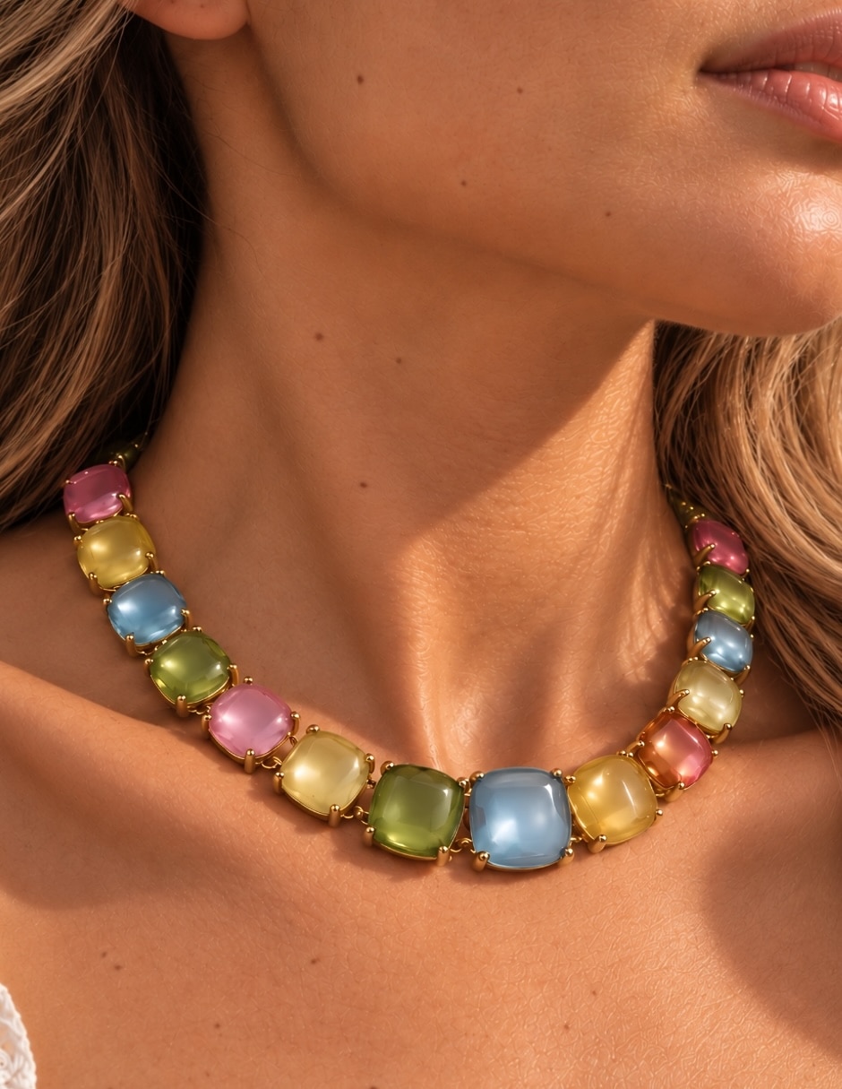 Collar chromia de acero inoxidable 4
