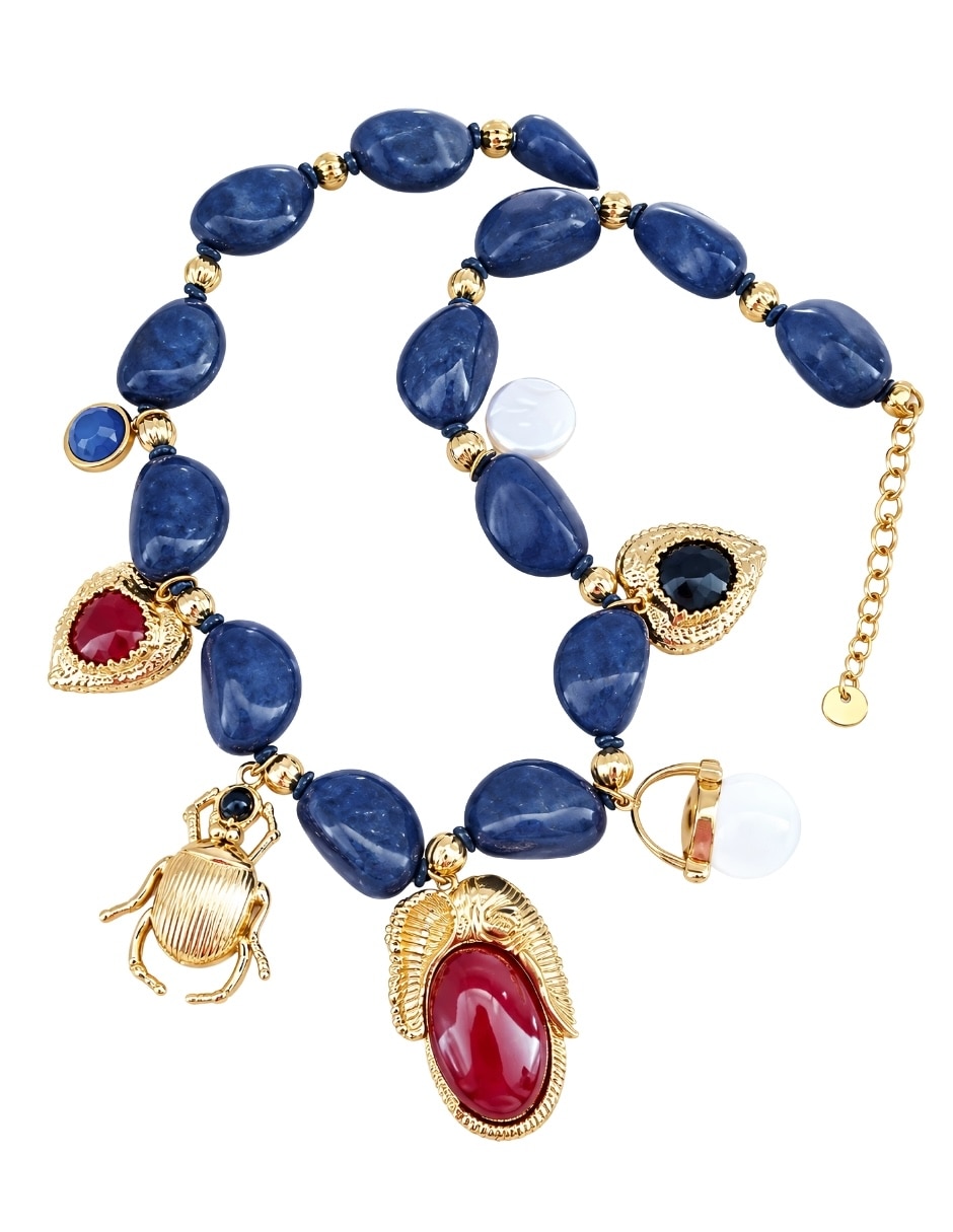 Collar de escarabajo de acero inoxidable 2