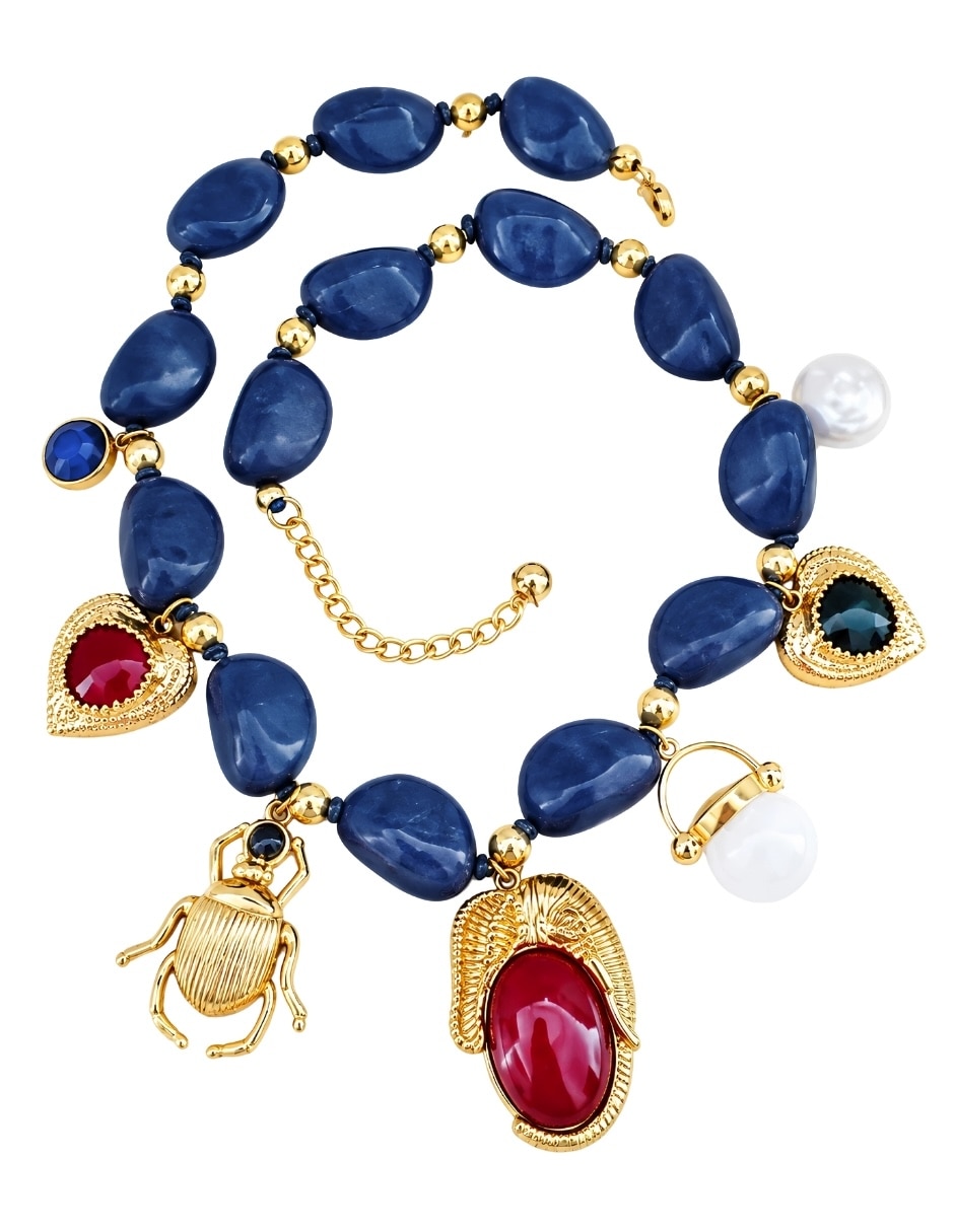 Collar de escarabajo de acero inoxidable 3
