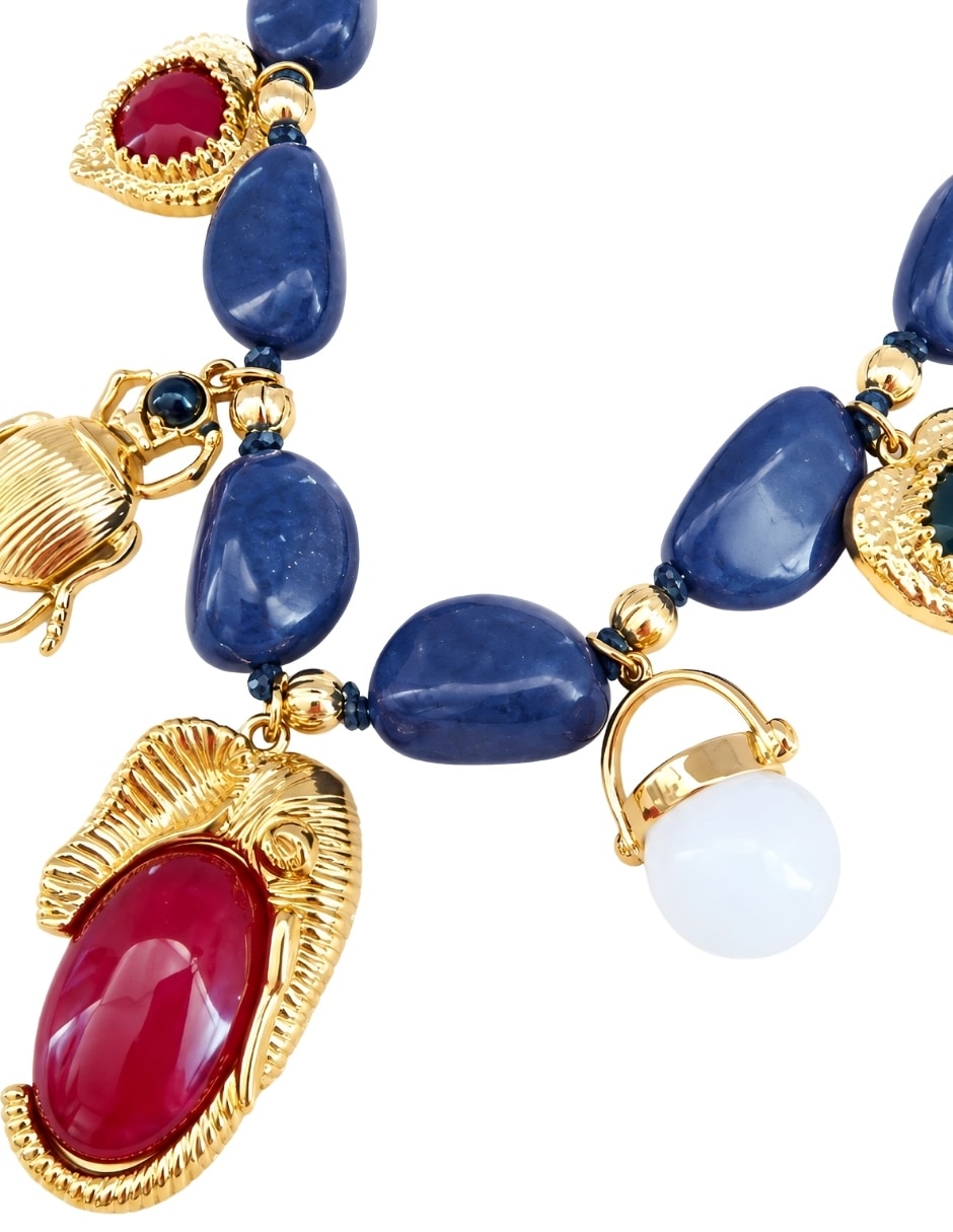 Collar de escarabajo de acero inoxidable 5