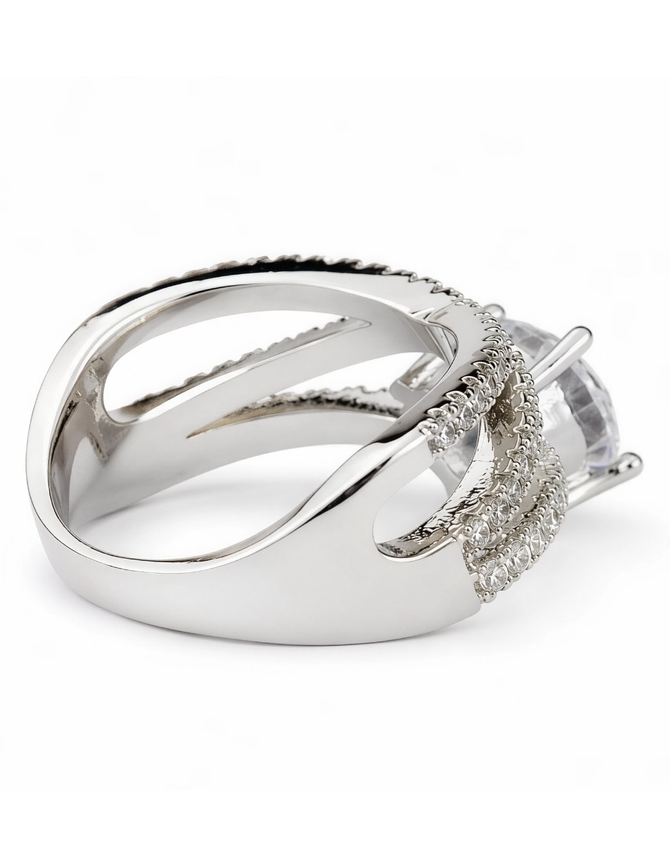 Anillo con gema veyra zirconia 4