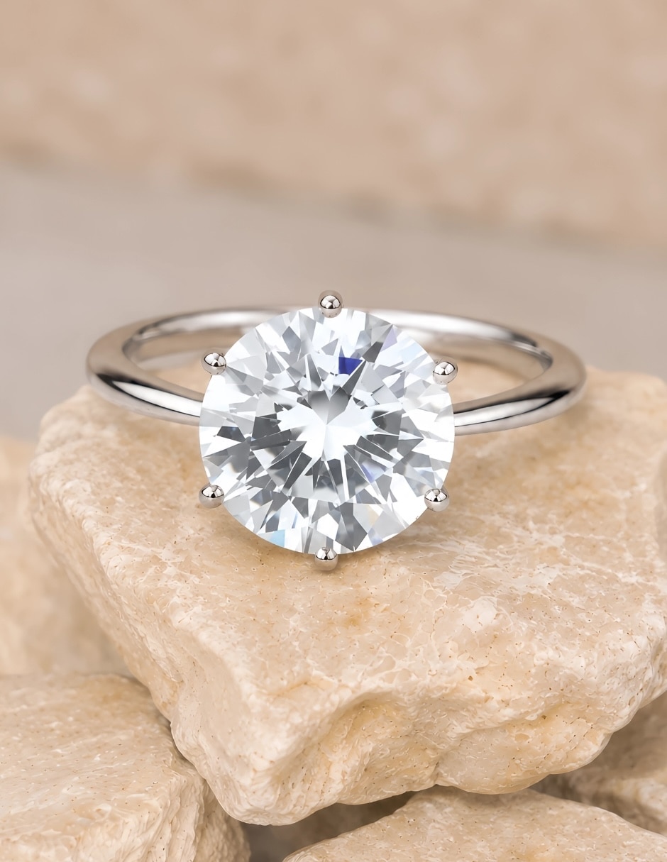 Anillo con gema lumina zirconia 5
