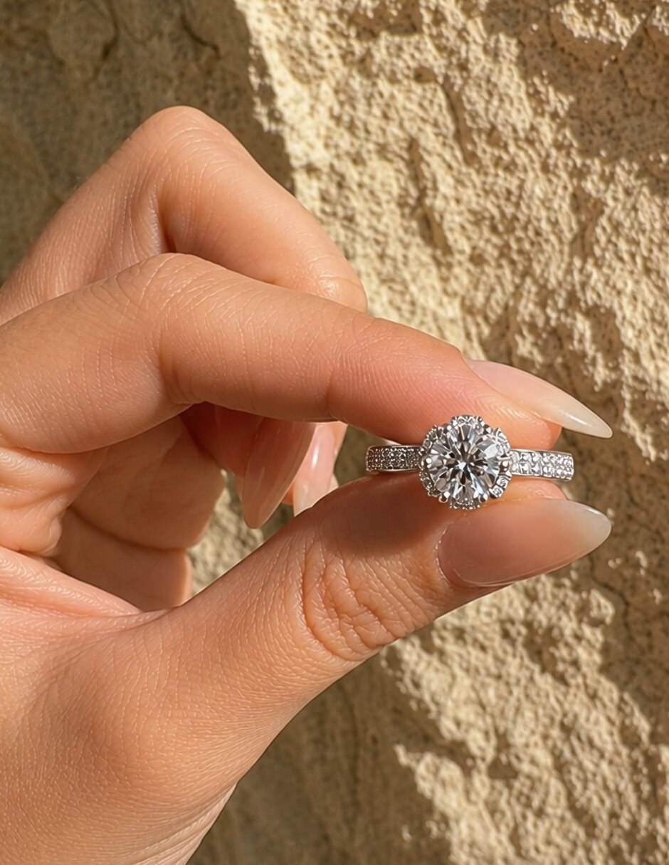 Anillo con gema de (si aplica) Ninguna Elara No aplica Sin kilataje de Aleación de metal Zirconia Baño de rodio 7
