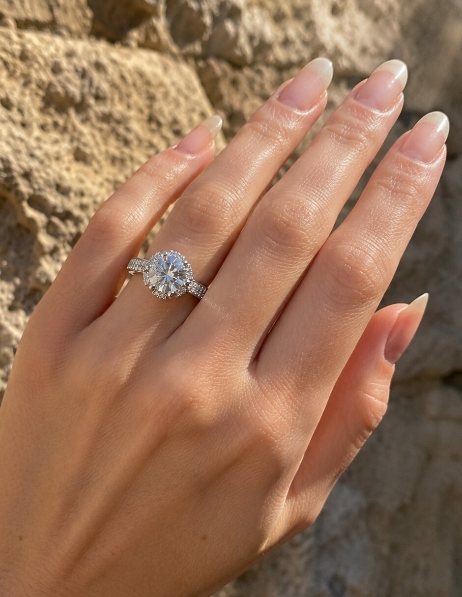 Anillo con gema de (si aplica) Ninguna Elara No aplica Sin kilataje de Aleación de metal Zirconia Baño de rodio 8