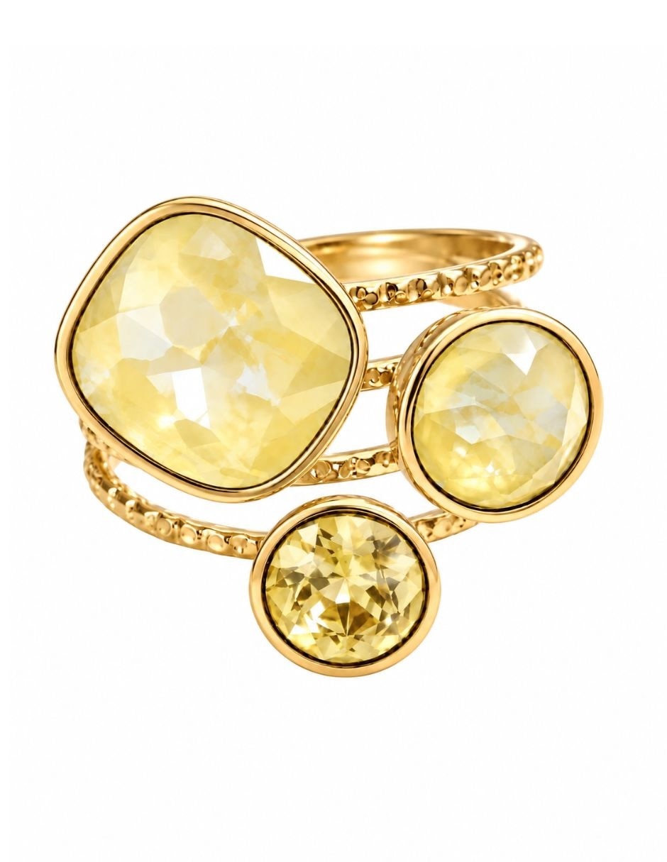 Anillo de (si aplica) No aplica Aquarelle No aplica Sin kilataje de Acero inoxidable Resina Baño de oro