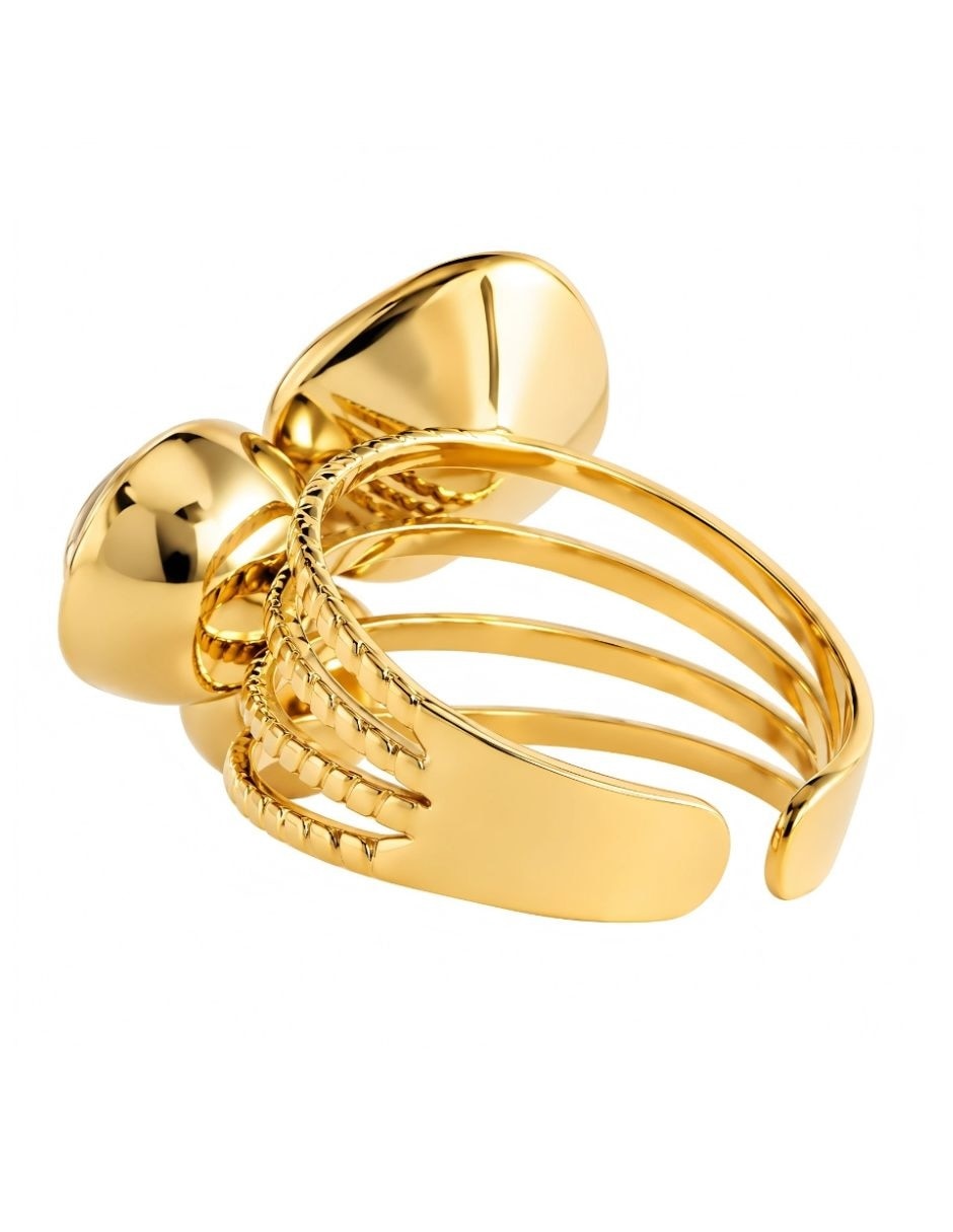 Anillo de (si aplica) No aplica Aquarelle No aplica Sin kilataje de Acero inoxidable Resina Baño de oro 3
