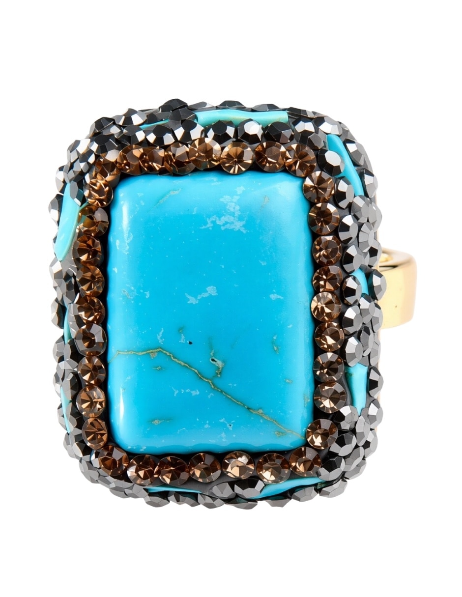 Anillo de (si aplica) Irregular Kairi No aplica Sin kilataje de Bronce Cristal Brillante 2