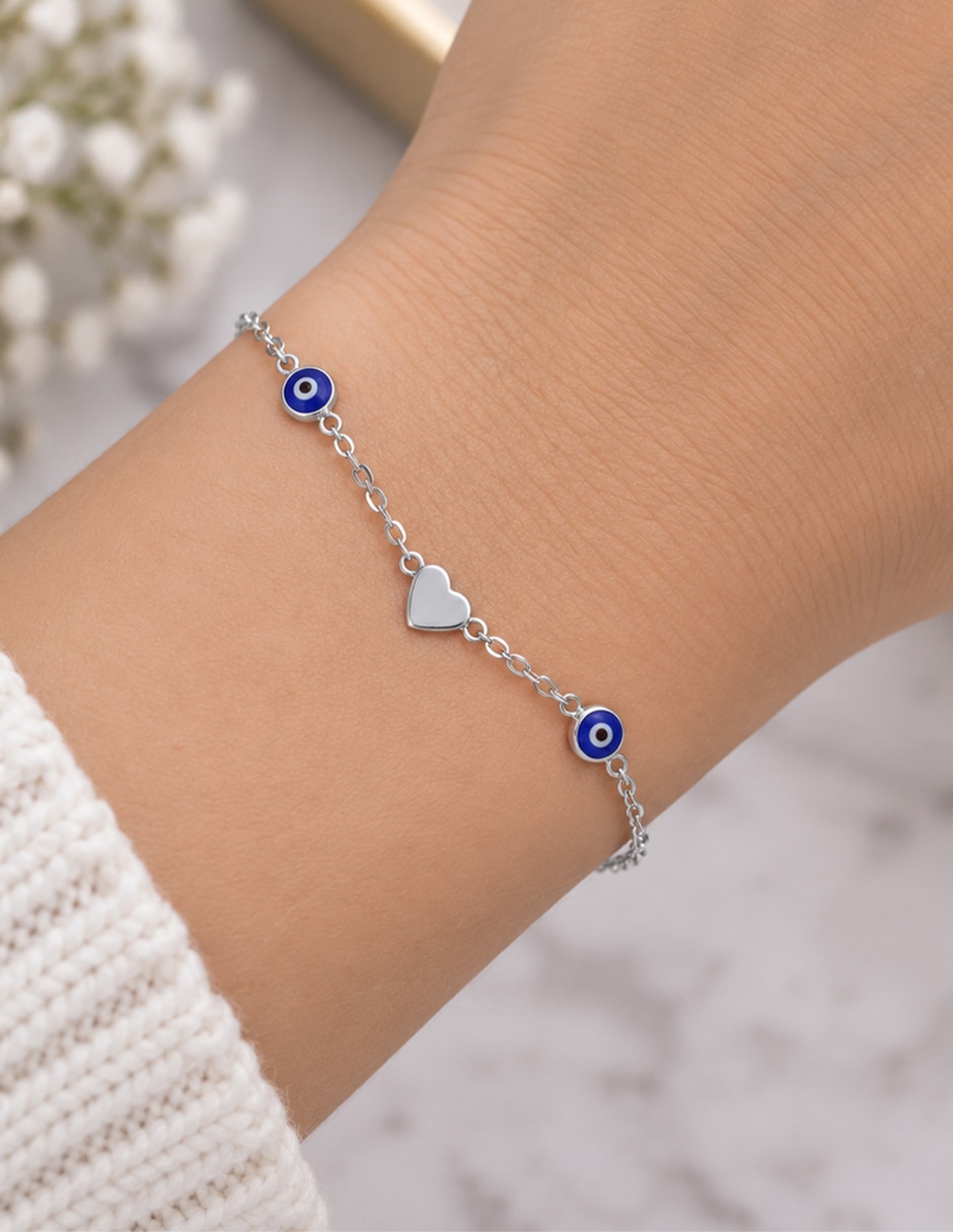Pulsera de plata con p 950 2