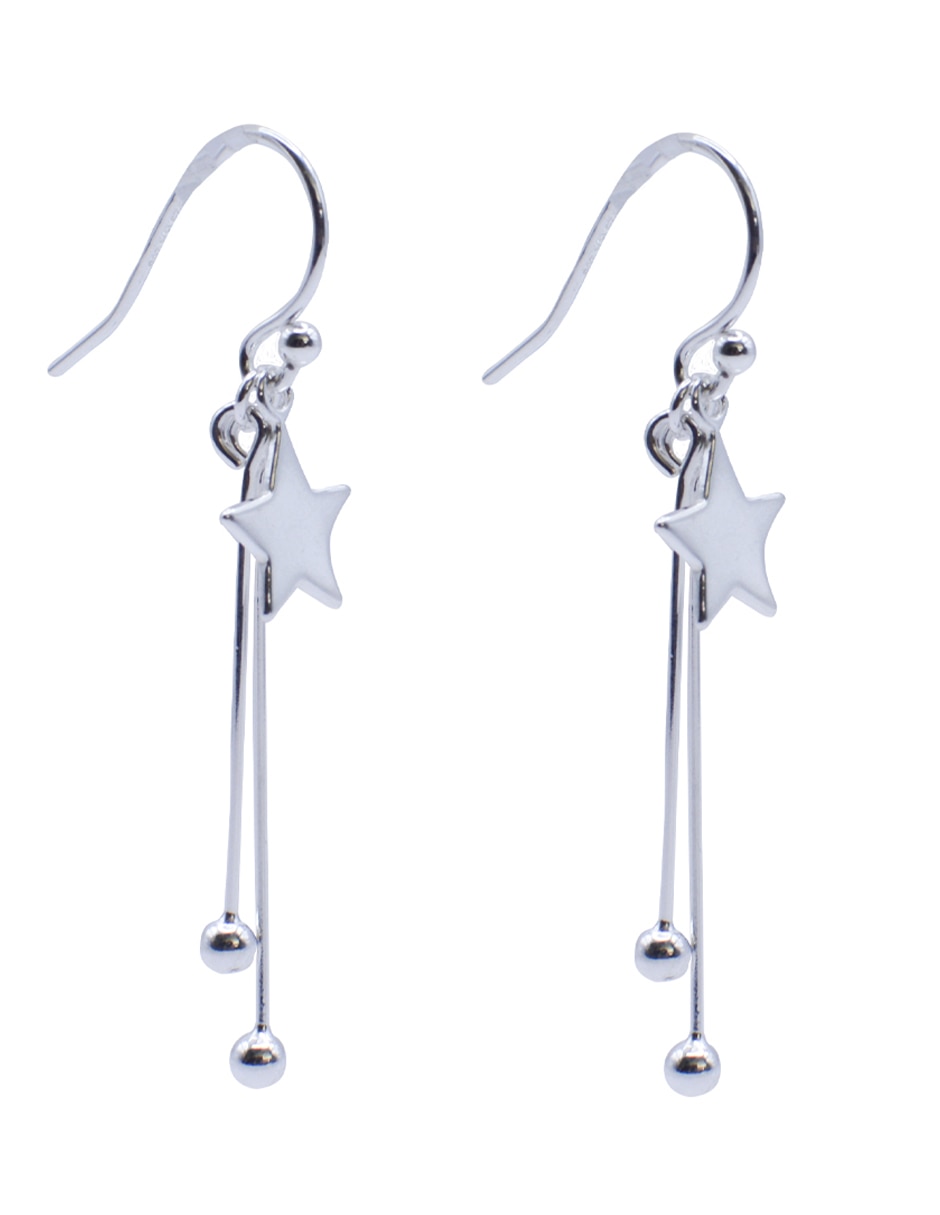 Aretes largos de disney princess de plata p 950
