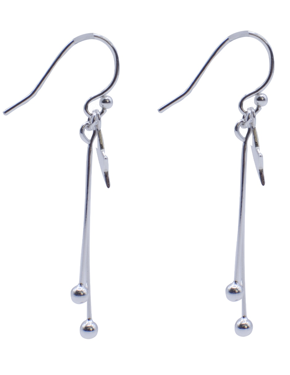 Aretes largos de disney princess de plata p 950