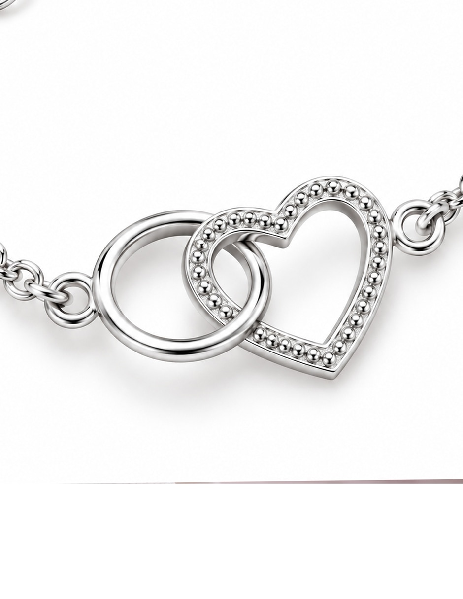 Pulsera de plata con p 950
