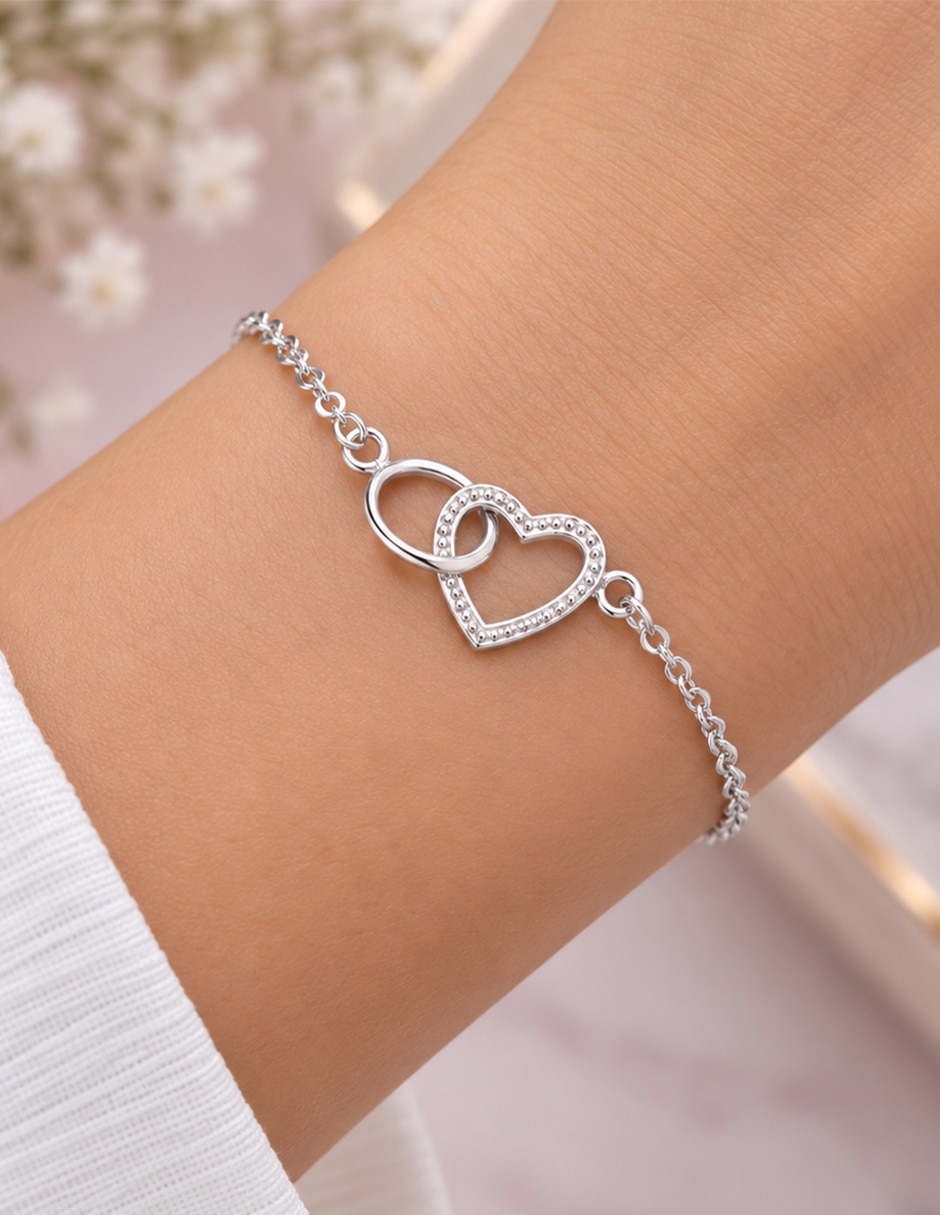 Pulsera de plata con p 950