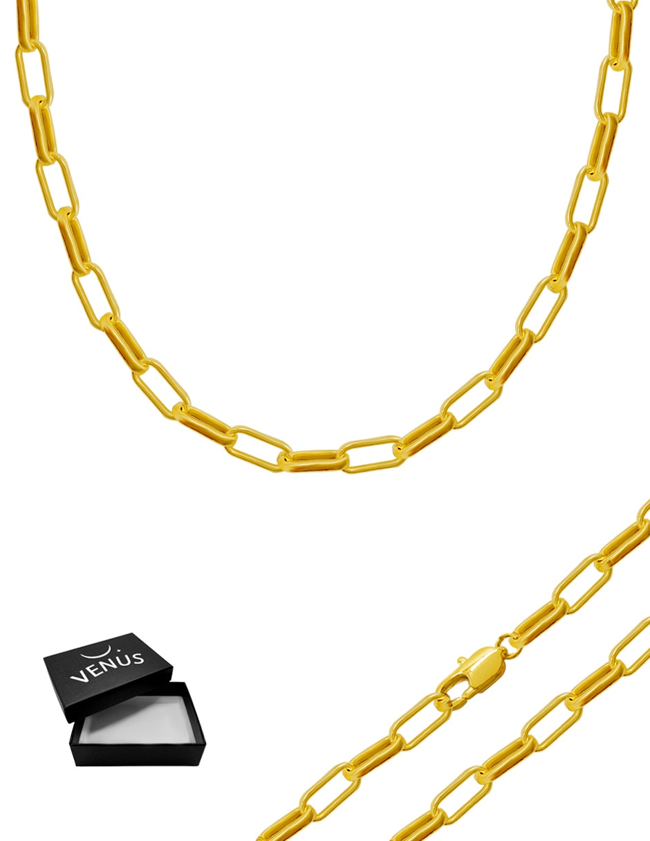 Cadena de oro laminado venus de oro laminado 18 k Cadena de oro laminado venus de oro laminado 18 k