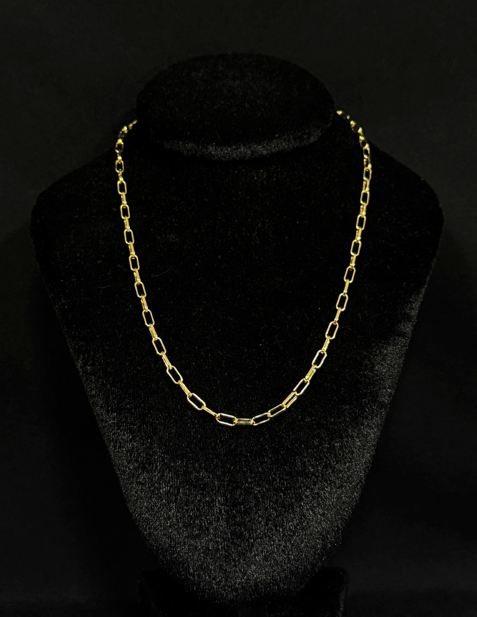 Cadena de oro laminado venus de oro laminado 18 k 6