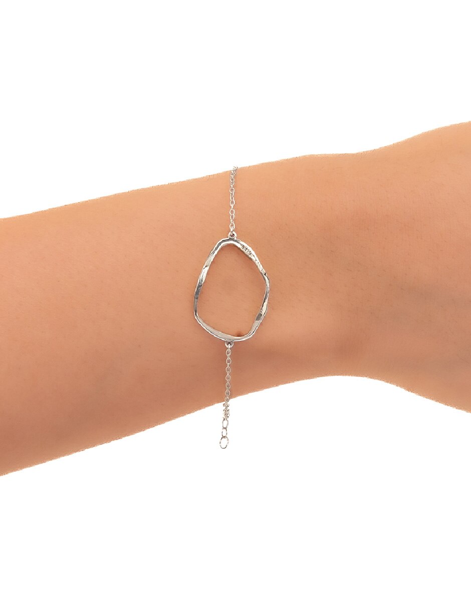 Pulsera de plata p 950 flowing with nature 4