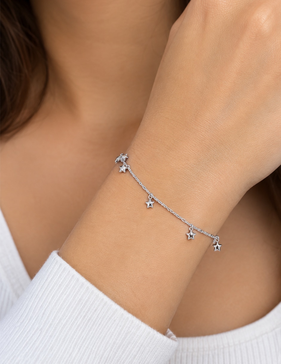 Pulsera de Plata con No aplica P 950 Pulsera acabado