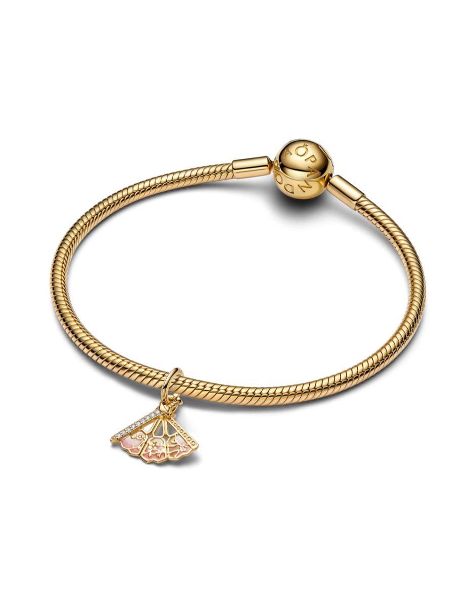 Charm de abanico disney x pandora mulan de plata p 925 3