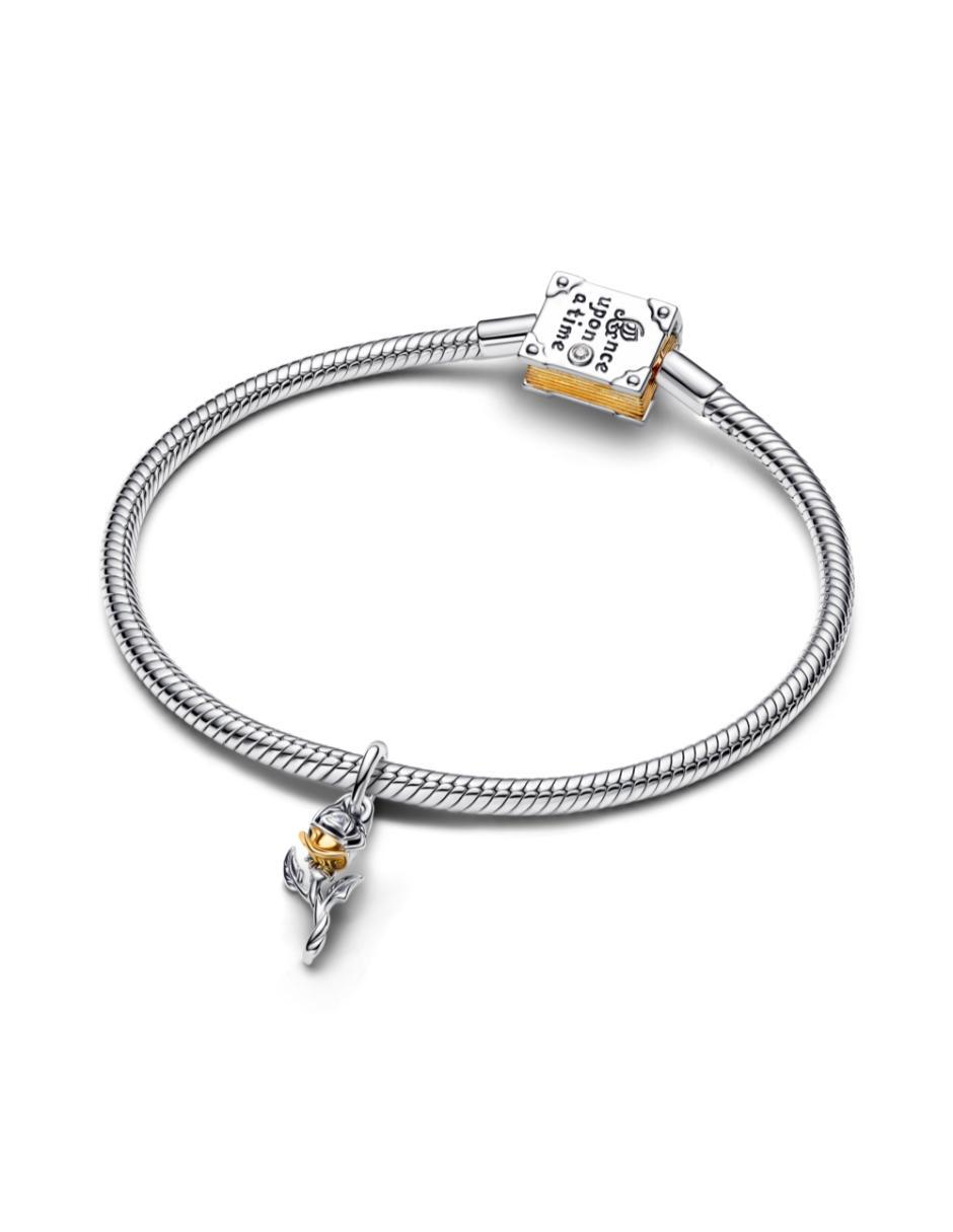 Charm disney x pandora la bella y la bestia de plata p 925 2