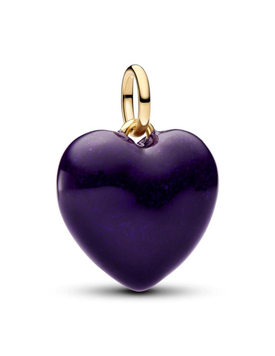 Charm de corazón moments de plata p 925