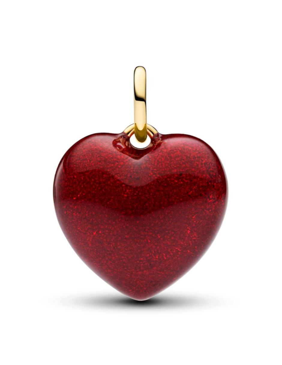 Charm de corazón moments de plata p 925 3