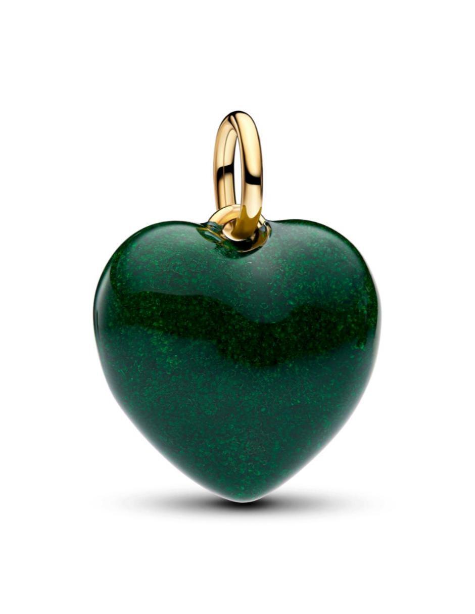 Charm de corazón moments de plata p 925