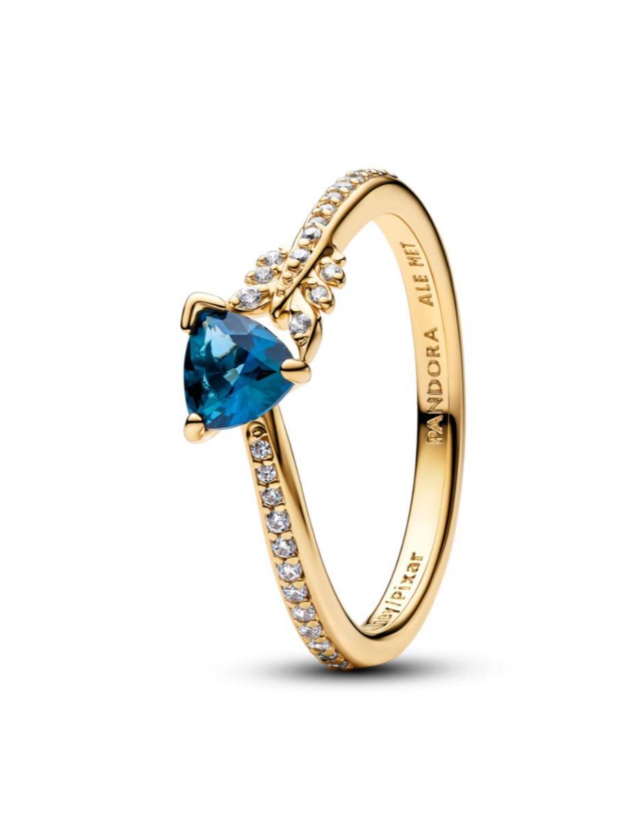 Anillo disney x pandora merida p 925 de plata zirconia cúbica baño de oro