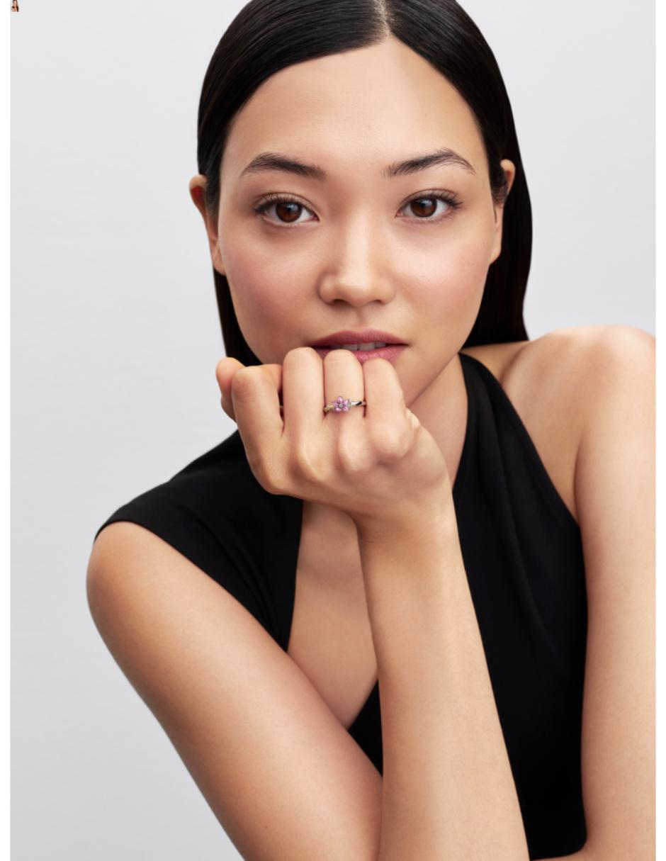 Anillo disney x pandora mulan p 925 de plata zirconia cúbica pulido 3