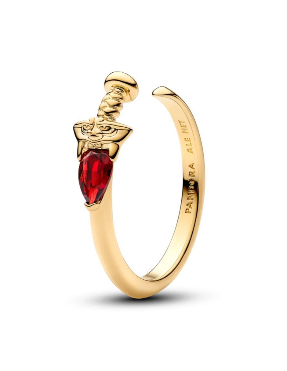 Anillo disney x pandora mulan p 925 de plata zirconia cúbica baño de oro Anillo disney x pandora mulan p 925 de plata zirconia cúbica baño de oro