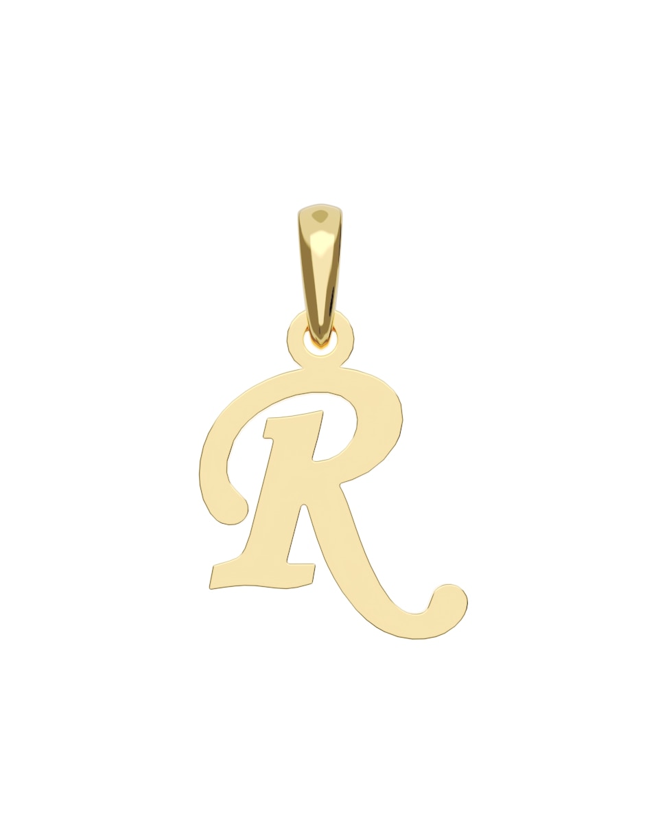 Dije de letra a de oro 10 k Dije de letra a de oro 10 k