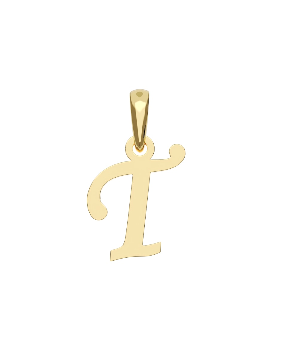Dije de letra a de oro 10 k Dije de letra a de oro 10 k