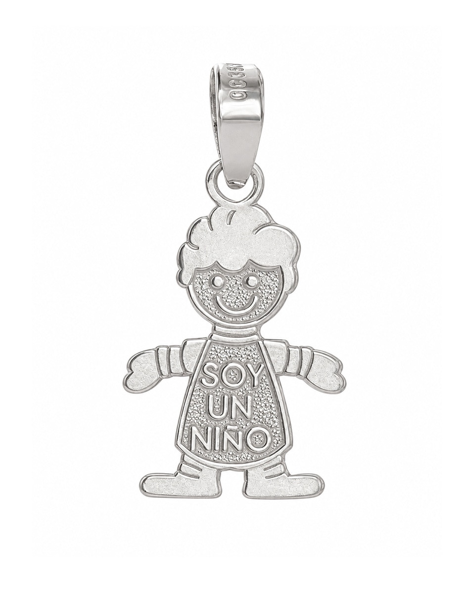 Dije de niño de plata p 925