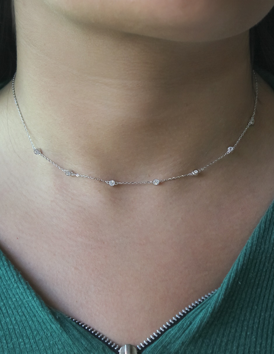 Collar de plata p 925 3