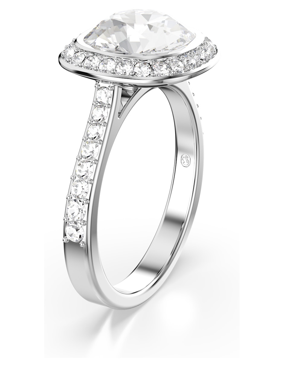 Anillo cuadrado swarovski brillante 2