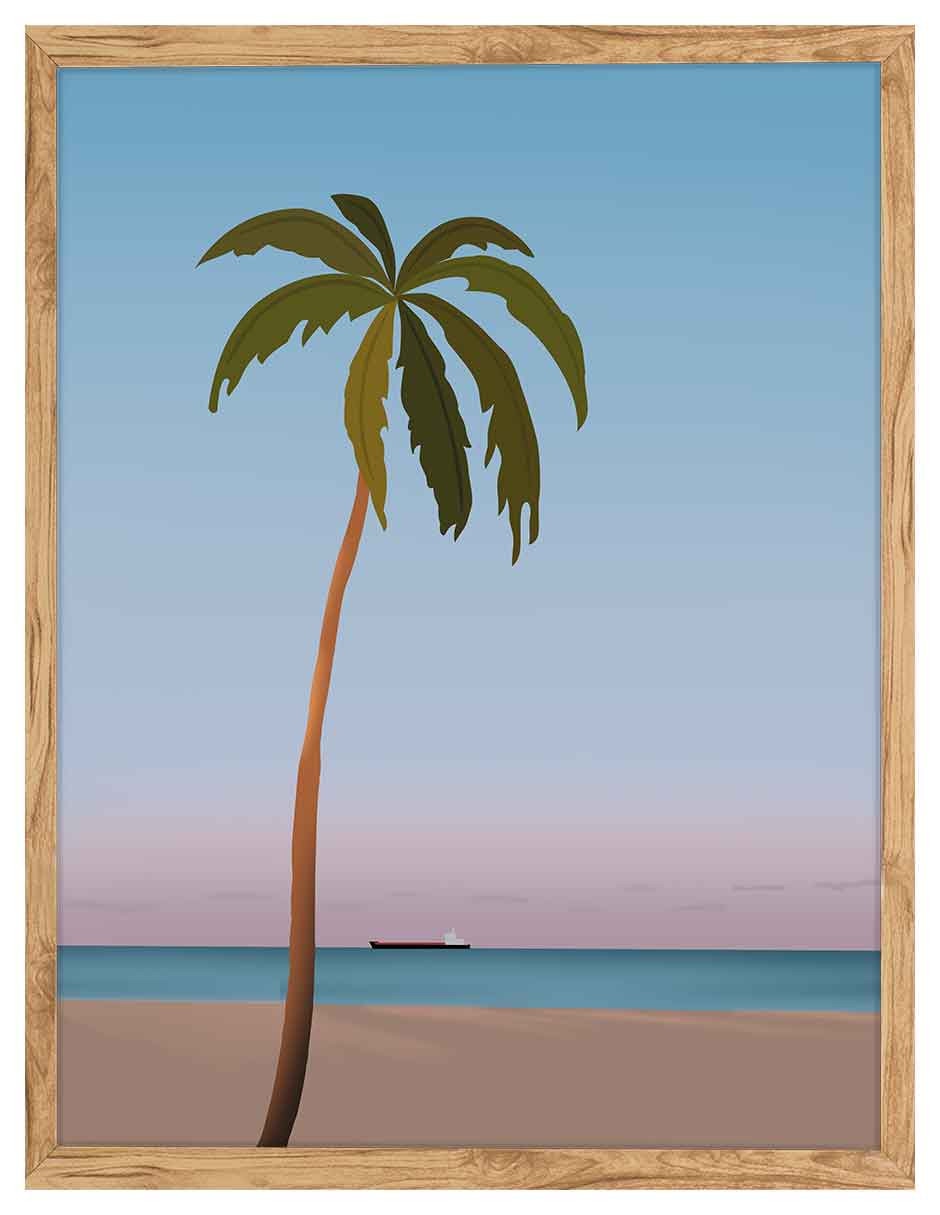 Cuadro decorativo Paisajes Ilustrados