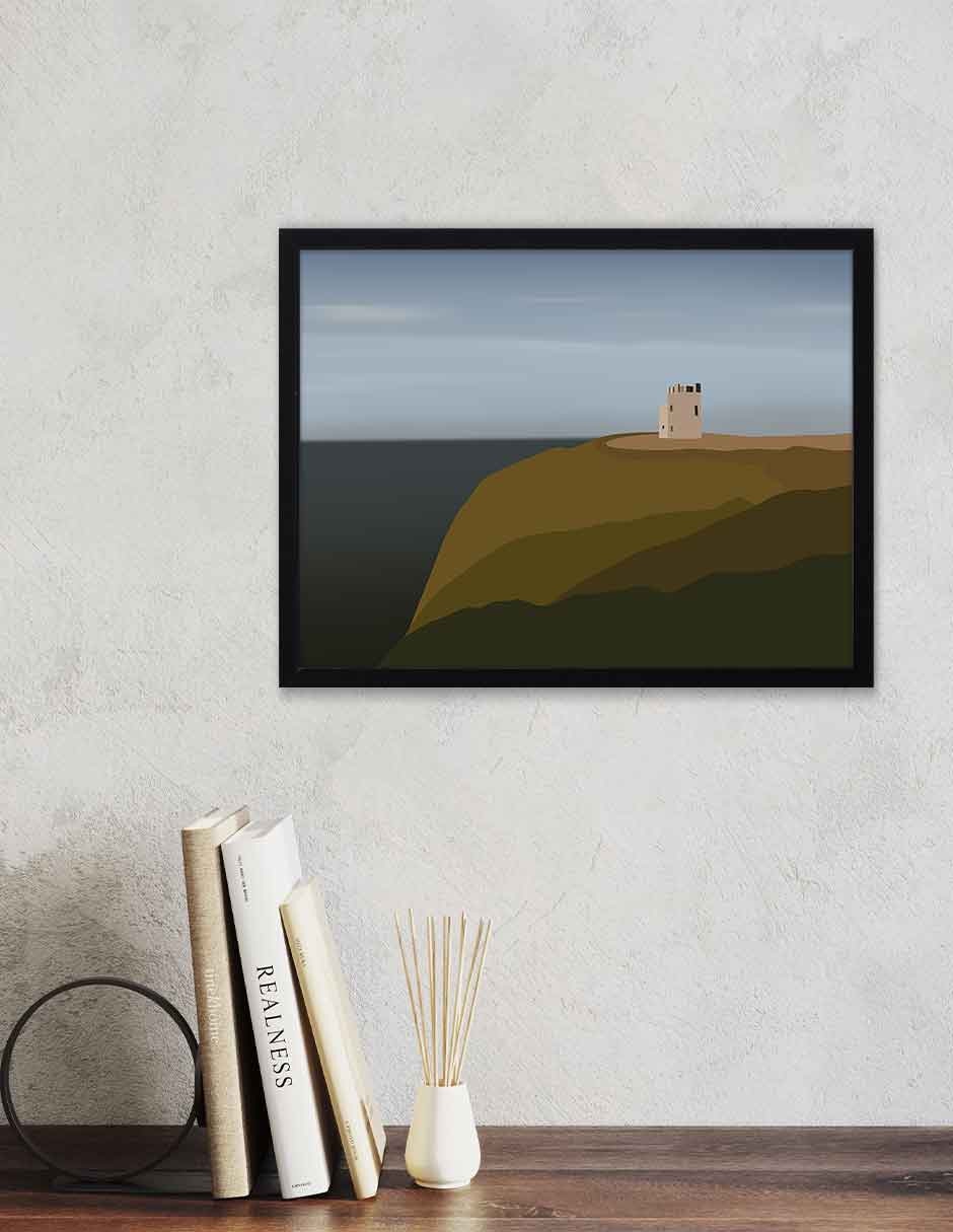 Cuadro decorativo Fábrica Galería paisajes ilustrados