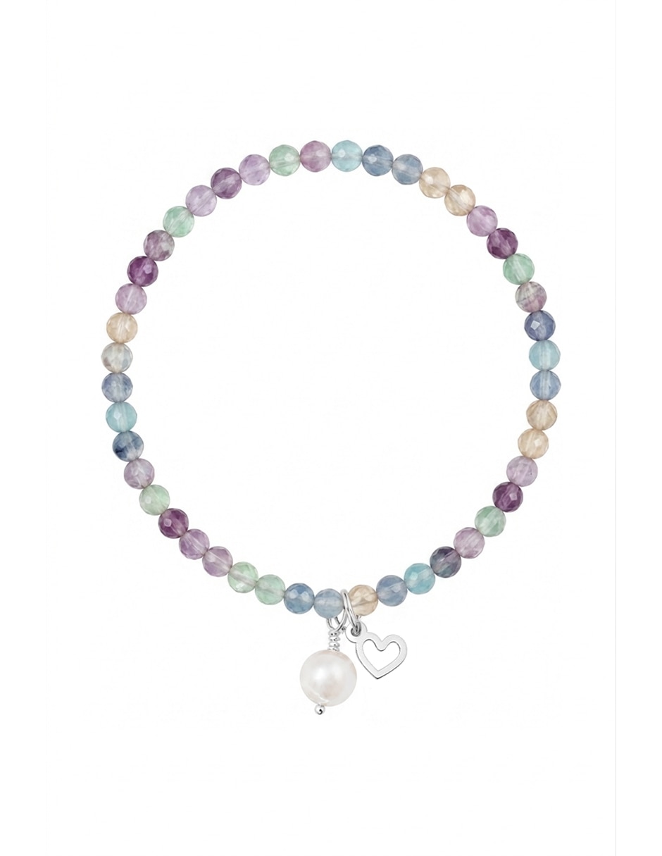 Pulsera de piedra p 925 esenciales con acabado 1