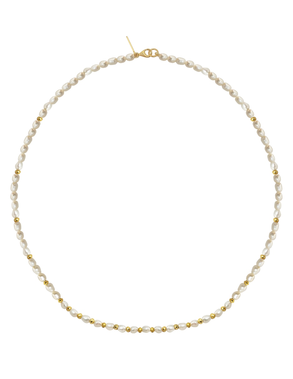 Collar Marina con baño de oro 14 K